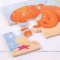 Bigjigs Toys Puzzle 3w1 Morskie zwierzątka