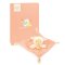 Doudou Peluche Orsetto arancione Pecora 19 cm