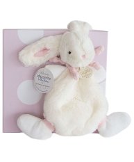 Doudou Darčeková súprava - Plyšový zajačik ružový 26 cm