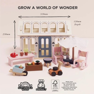 Le Toy Van Puppenhaus Wintergarten