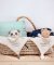 Doudou Presentförpackning - mjuk snuttefilt panda 20 cm