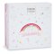 Doudou Coffret cadeau - lange en peluche licorne rose 20 cm
