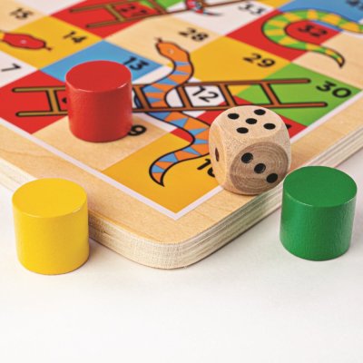 Bigjigs Toys Ormar och stegar 2