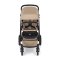 PETITE&MARS SET Kočárek 4v1 ICON Mocha Beige LITE AIR + CBX By CYBEX Aton B2 i-Size