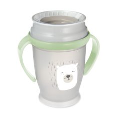 Cana LOVI 360˚ Junior 250 ml cu mânere Buddy Bear