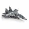 Sluban Model Bricks M38-B1273 J-16 Jachtvliegtuig 1:44