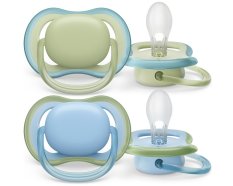 Philips AVENT Schnuller Ultra Air Neutral 0-6m Junge blau, 2 Stk