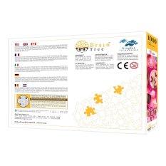 Brain Tree Puzzle Pink Table Setting 1000 pieces