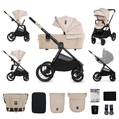 KINDERKRAFT Kombikinderwagen Nea 2 2in1 Dune Whisper Bizuu