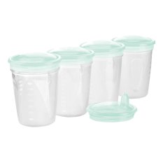 BABYONO Vasos para conservar alimentos 4uds