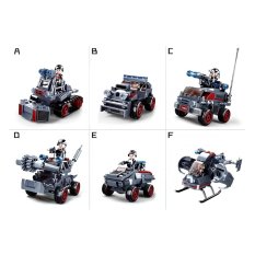 Sluban Space War M38-B0926 Veliteľské vozidlo 1 časť