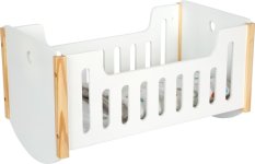 small foot Lesena zibelka za punčke Little Button