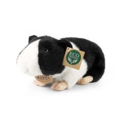 Rappa Plüschmeerschweinchen weiß-schwarz 22 cm ECO-FRIENDLY