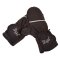 Rękawice z jednym palcem softshell STRETCH Outlast® - czarny-haft szary