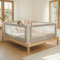 Zaštitna ograda Monkey Mum® Popular - 200 cm - tamnosiva - design