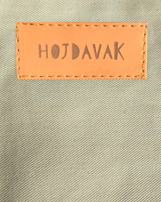 Hängesessel cremefarben HOJDAVAK MAXI mit Kissen, Seil weiß - Indoor Stoff
