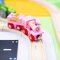 Bigjigs Rail Rosa Lokomotive mit Tender