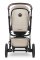 EASYWALKER Kombikinderwagen Jimmey Explore Pearl Taupe AIR + CYBEX Aton B2 i-Size + Base