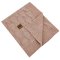 EKO Kocyk dziergany z alpaki Powder Rose 80x100cm