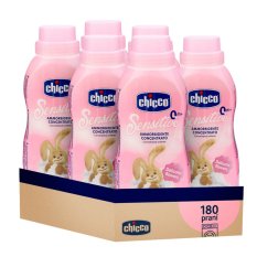 6x Ammorbidente CHICCO concentrato Abbraccio Floreale 750 ml (6x30 lavaggi)