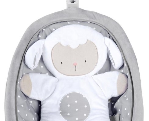 INGENUITY Swing vibrando com a melodia Cuddle Lamb 0m+ até 18 kg, 2019
