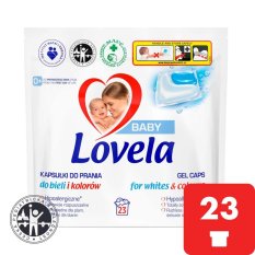 LOVELA Бебешки гел капсули за пране 23 бр