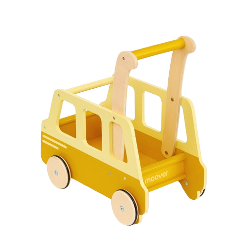 Moover Driving car - Yellow school bus