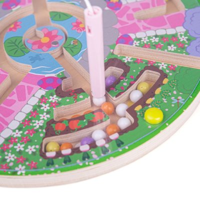 Bigjigs Toys Magnet Labyrinth Garten