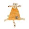 Doudou Tigre en peluche Rainbow