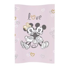 CEBA BABY Podložka přebalovací měkká COSY (50x70) Disney Minnie & Mickey Pink