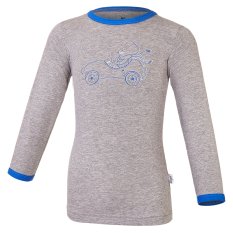 Tričko šmyk obrázok DR Outlast® - sivý melír