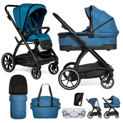 MUUVO Kombikinderwagen Trick set 2in1 Ocean blue
