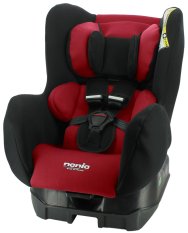 NANIA Bilbarnstol Primo (40-105 cm) Röd