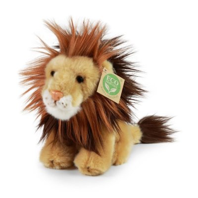 Rappa León de peluche sentado 18 cm ECO-FRIENDLY