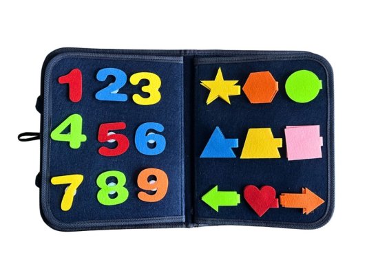 2Kids Toys Senzorična busy knjiga Vodni / Dino svet