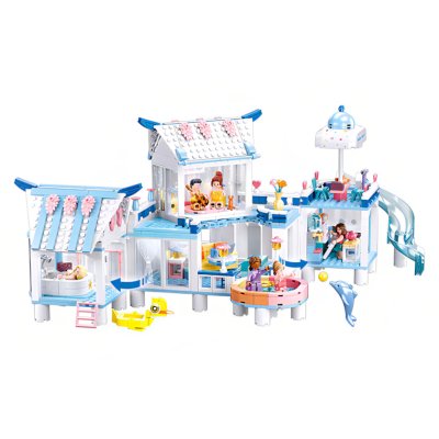 Sluban Happy Diary M38-B0929 Villa flottante avec piscine