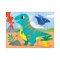 Mudpuppy Puzzle Dinozaury zestaw 4 w 1