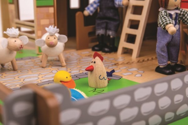 Bigjigs Toys Cobblestone Farm