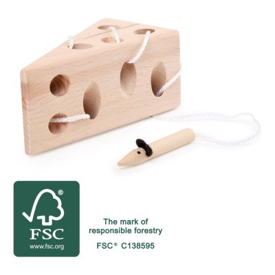 small foot Formaggio naturale con topolino