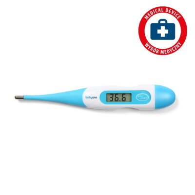 BABYONO Digitales Thermometer mit flexibler Spitze