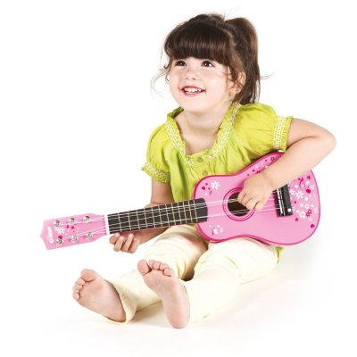 Tidlo Holzgitarre Stern Rosa