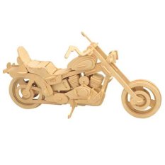 Woodcraft Drvene 3D puzzle motor Harley Davidson I