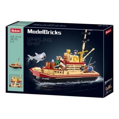 Sluban ModelBricks M38-B1118 Barco de pesca Catherine