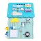 2Kids Toys Activity Board Häuschen blau