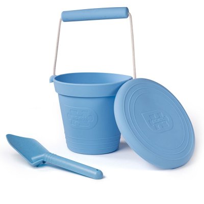 Bigjigs Toys Wiaderko plażowe jasnoniebieskie