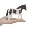 Mojo Cheval Clydesdale noir et blanc