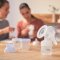 Philips AVENT Milchpumpe. Milchhandbuch mit VIA-System + Kinderbetreuungsset SCH400/52