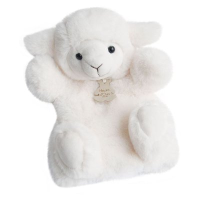 Doudou Histoire d´Ours Marioneta de pelúcia ovelha 25 cm