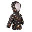 Jachetă softshell pentru copii cu membrană Monkey Mum® - Călătoria dinozaurilor