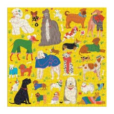 Galison Puzzel Stijlvolle honden 500 stukjes
